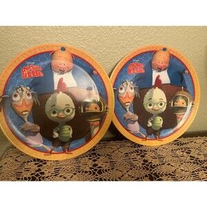 Set of 2 Disney Chicken Little Melamine Children’s Plates